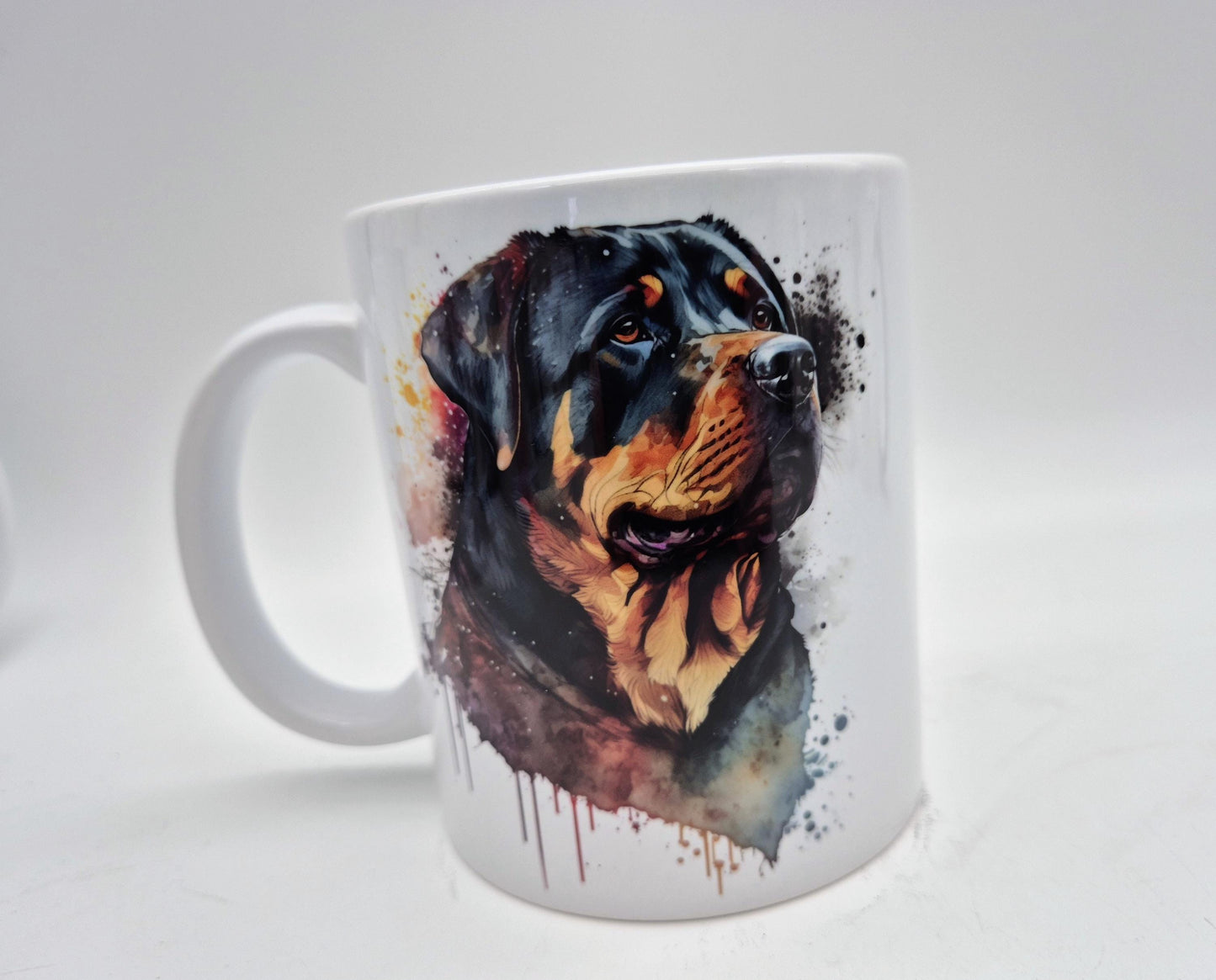 Personalised Rottweiler Mug – Custom Dog Lover Gift | With Matching Coaster Option