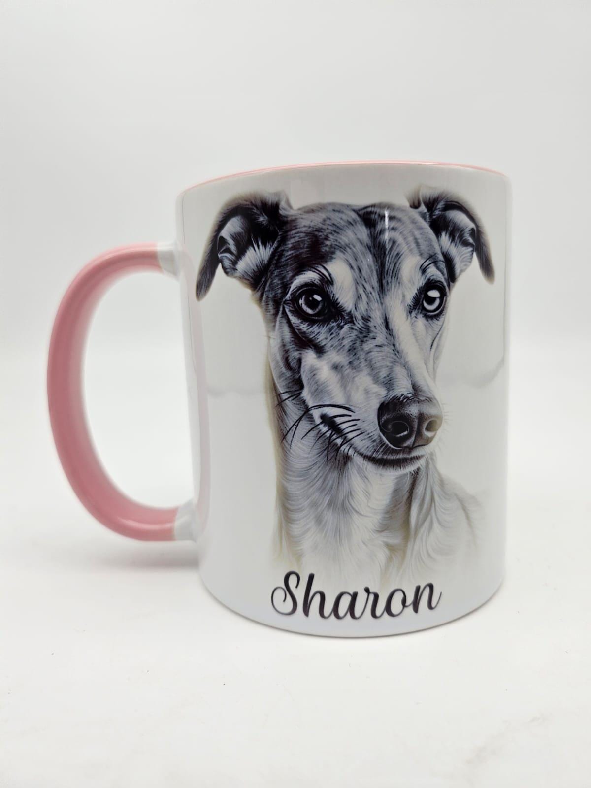 Personalised Greyhound Mug & Coaster Set | Dog Lover Gift