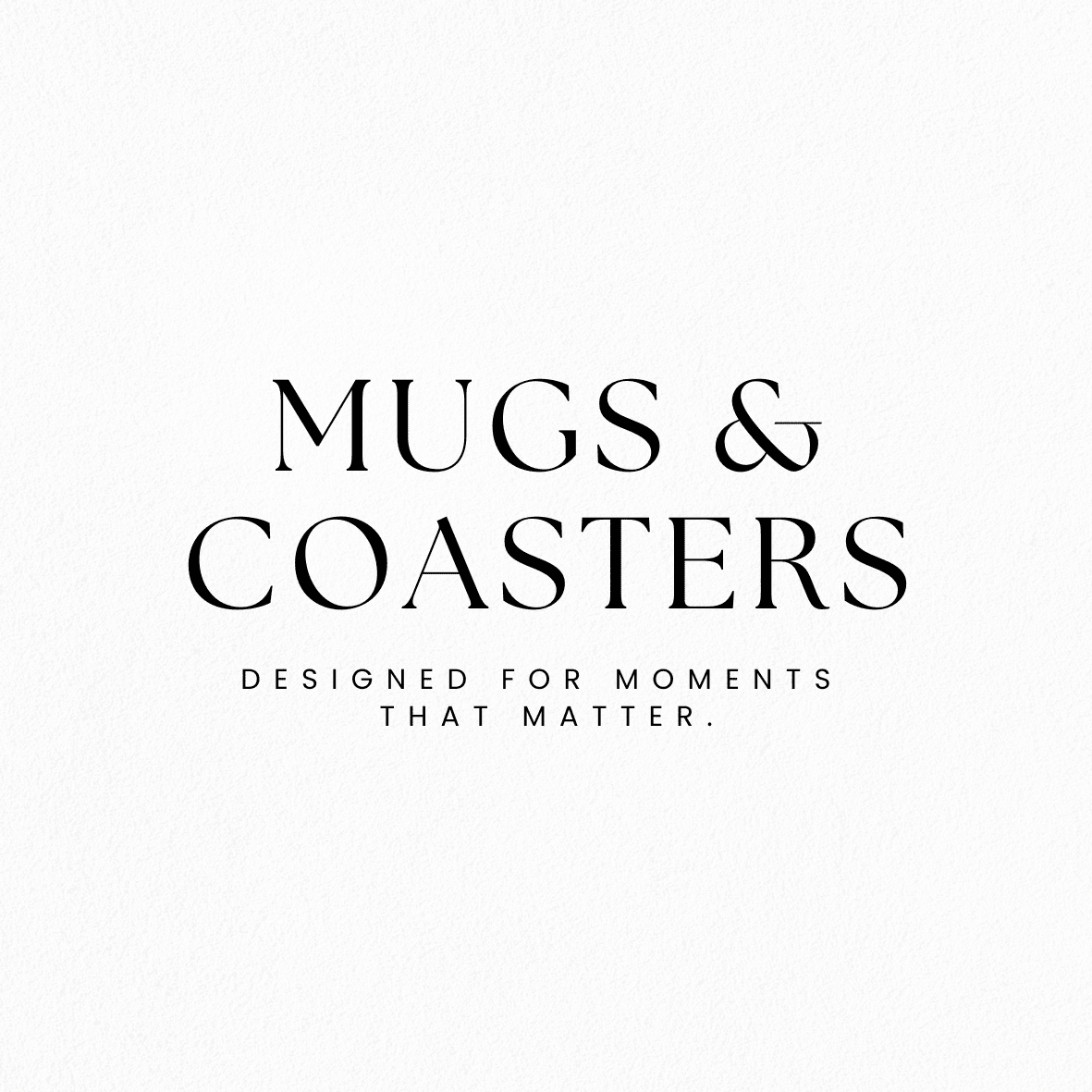 Mugs & Coasters