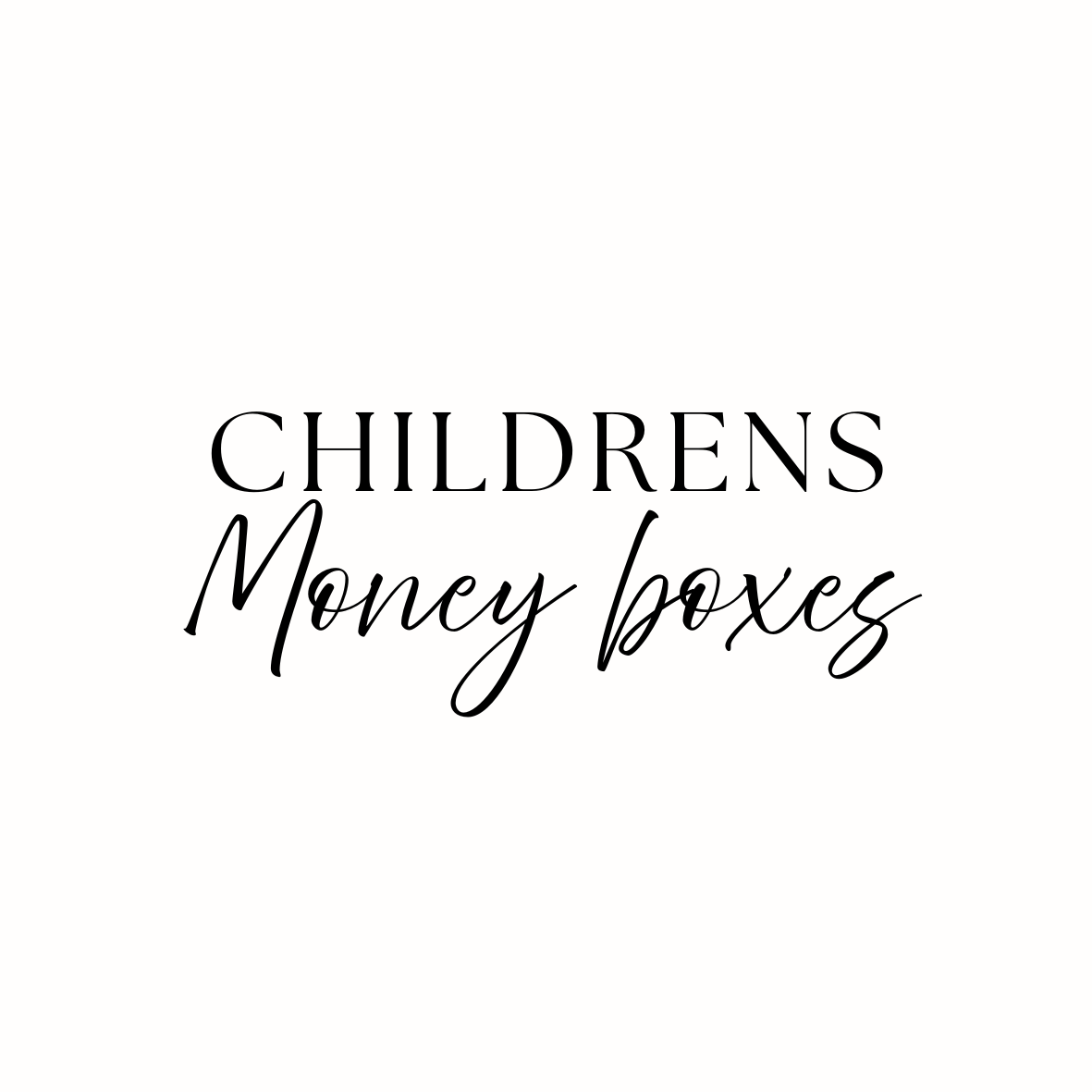 Children's Money Box