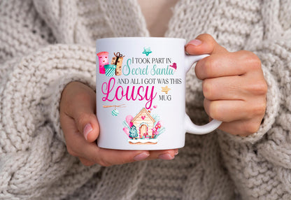 Funny Christmas Mug | Secret Santa Gift | Novelty Office Gift