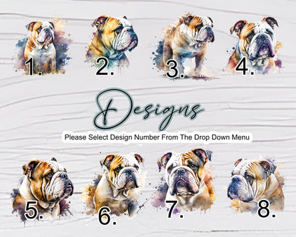 Personalised British Bulldog Mug – Custom Dog Lover Gift | With Matching Coaster Option