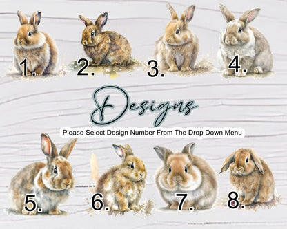 Personalised Bunny Notebook | A4 & A5 Rabbit Journal | Lined Notepad | Stationery Gift for Animal Lovers