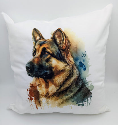 Personalised German Shepherd Cushion | Custom Dog Pillow | Dog Lover Gift