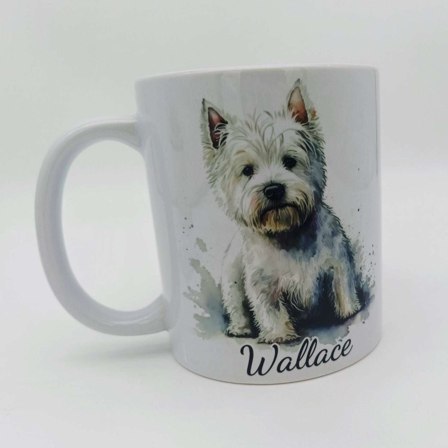 Personalised West Highland Terrier Mug & Coaster Set | Westie Dog Lover Gift