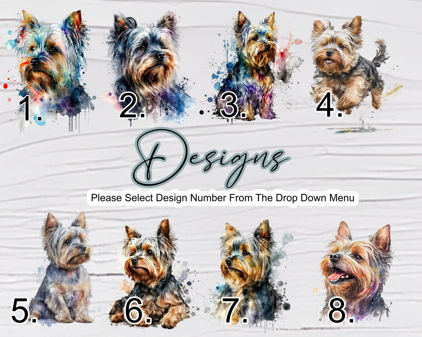 Personalised Yorkshire Terrier Bookmark | Metal Yorkie Gift with Tassel | Custom Dog Lover Bookmark