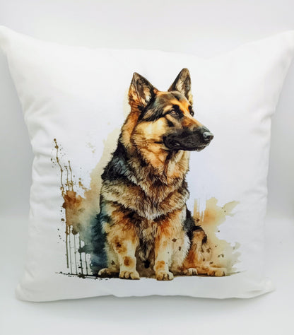 Personalised German Shepherd Cushion | Custom Dog Pillow | Dog Lover Gift