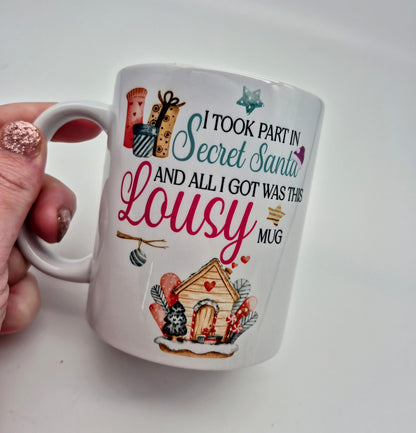 Funny Christmas Mug | Secret Santa Gift | Novelty Office Gift