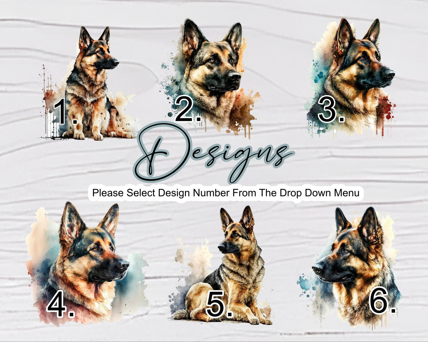Personalised German Shepherd Cushion | Custom Dog Pillow | Dog Lover Gift