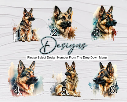 Personalised German Shepherd Cushion | Custom Dog Pillow | Dog Lover Gift