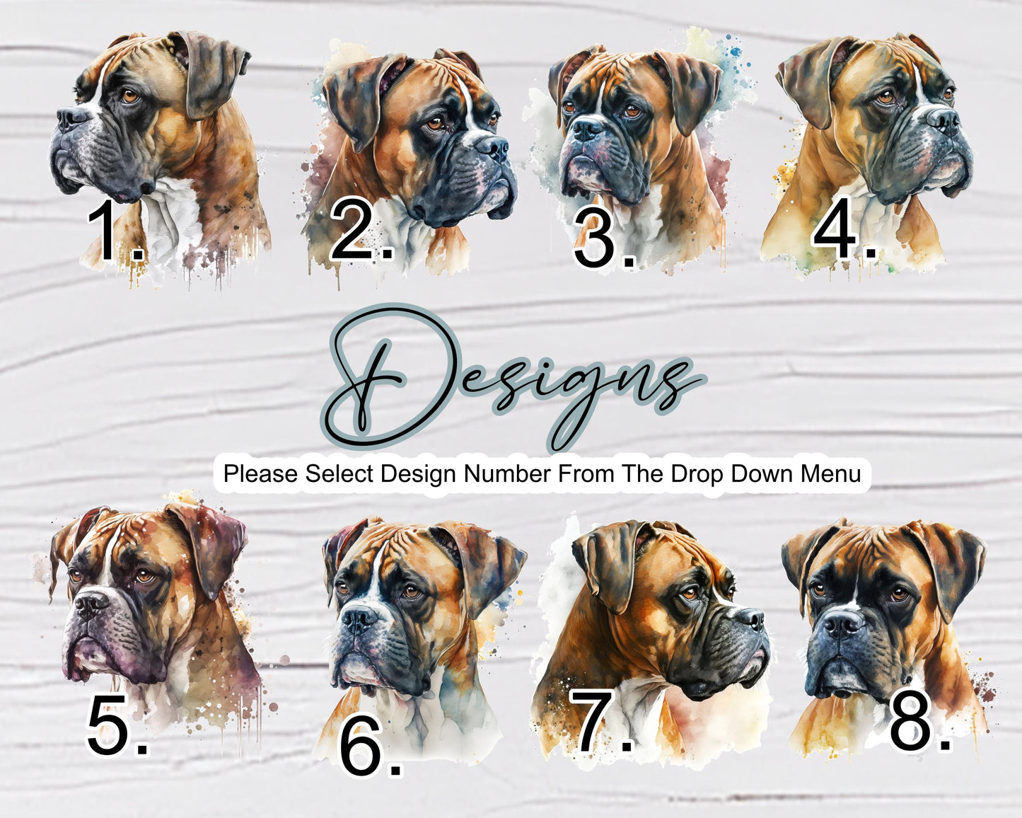 Personalised Boxer Dog Mug & Coaster Set | Dog Lover Gift