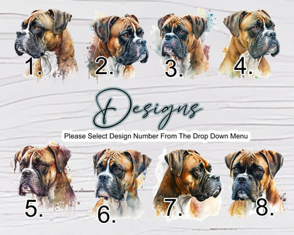 Personalised Boxer Dog Mug & Coaster Set | Dog Lover Gift