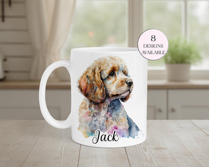 Personalised Cockapoo Mug & Coaster Set | Custom Dog Lover Gift | Cockapoo Coffee Cup