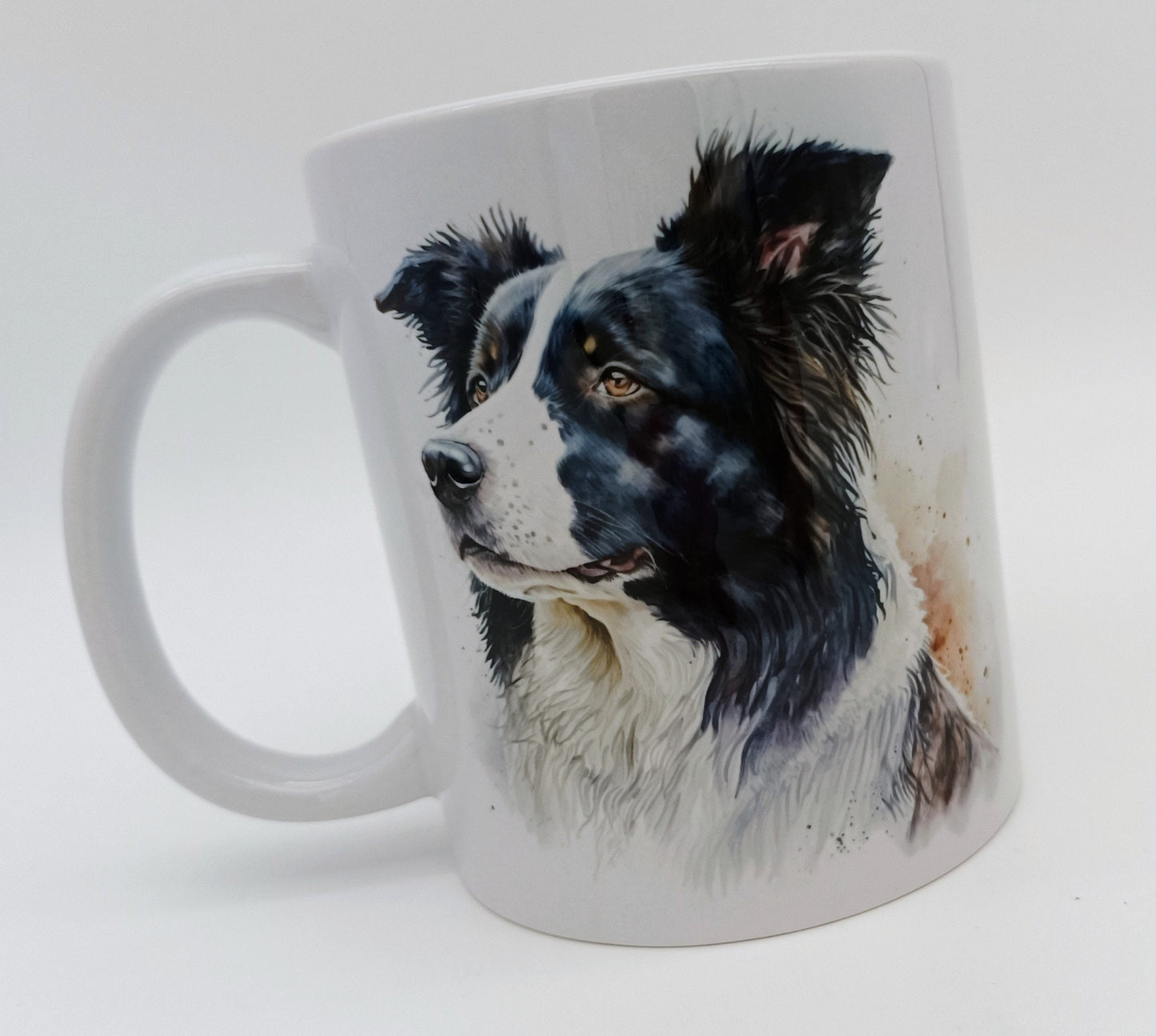Personalised Border Collie Mug & Coaster Set | Dog Lover Gift