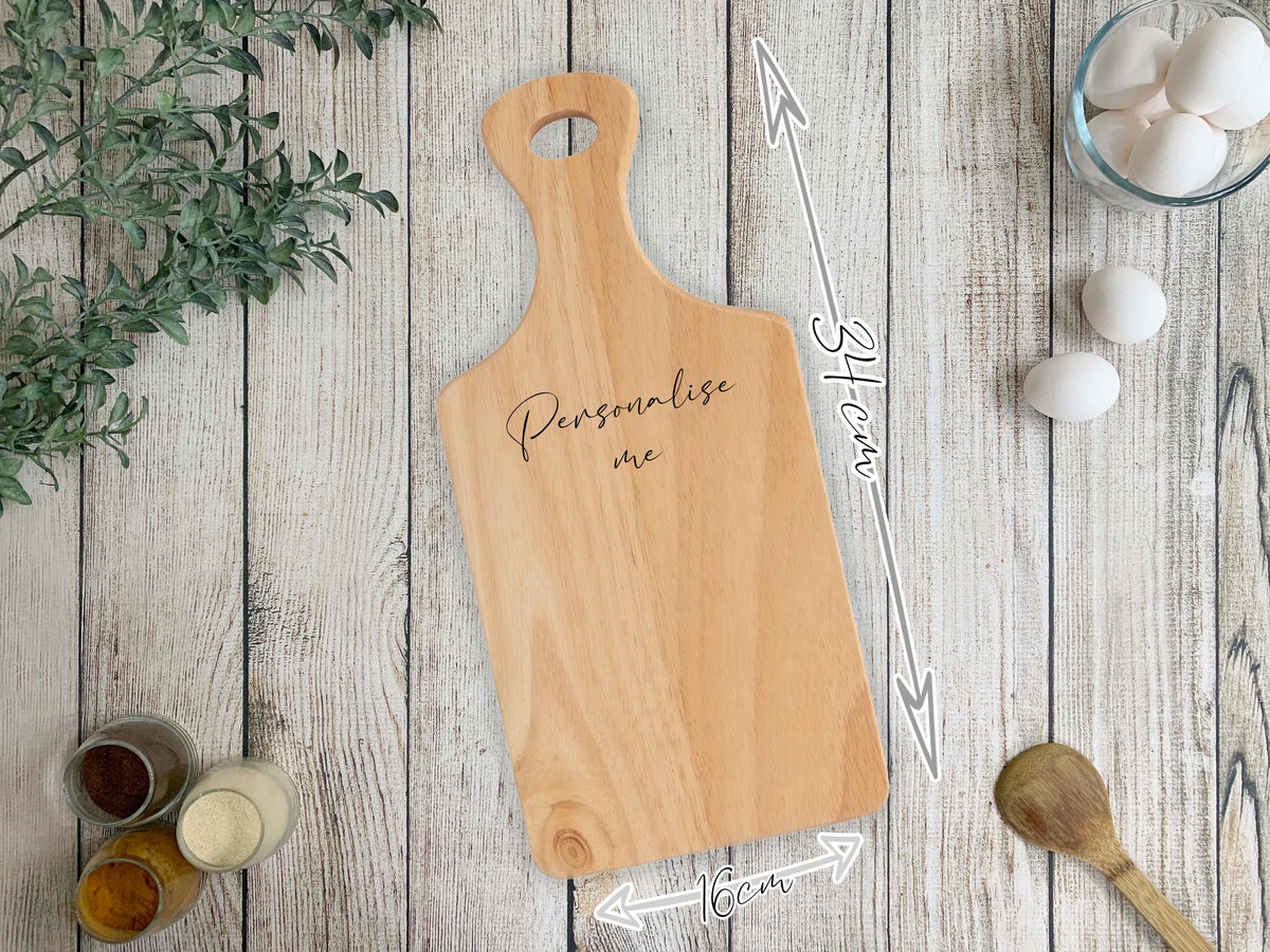Personalised Sloth Chopping Board | Engraved Wooden Serving Board | Sloth Gift