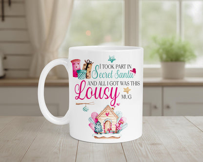 Funny Christmas Mug | Secret Santa Gift | Novelty Office Gift