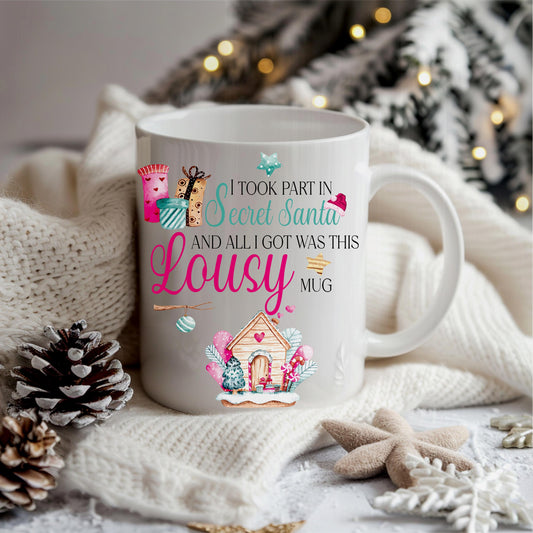 Funny Christmas Mug | Secret Santa Gift | Novelty Office Gift