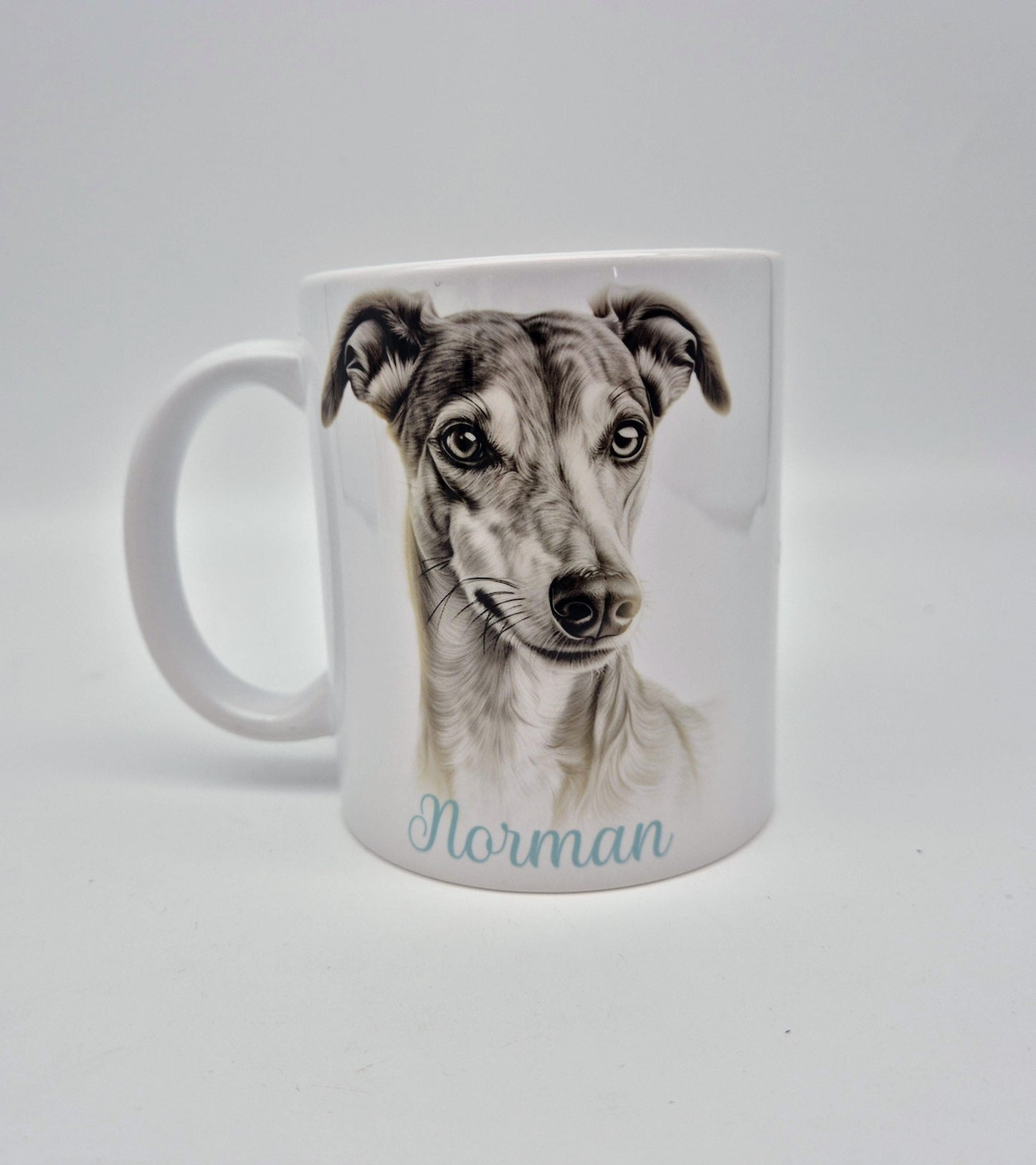 Personalised Greyhound Mug & Coaster Set | Dog Lover Gift