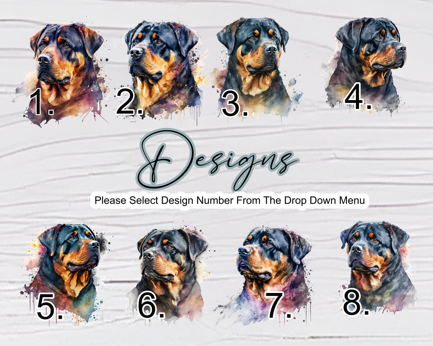 Personalised Rottweiler Mug – Custom Dog Lover Gift | With Matching Coaster Option