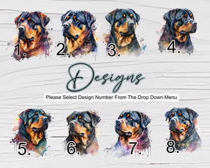Personalised Rottweiler Mug – Custom Dog Lover Gift | With Matching Coaster Option