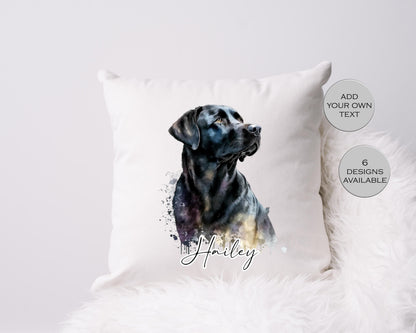 Personalised Labrador Cushion – Custom Dog Pillow | Labrador Lover Home Décor Gift