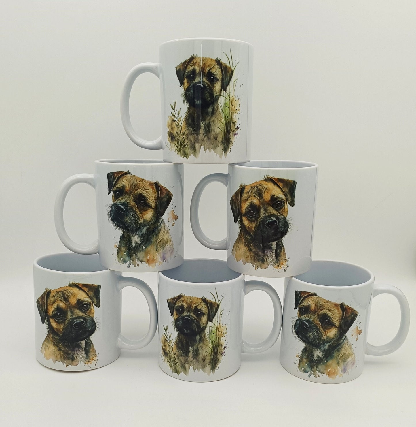Personalised Border Terrier Mug & Coaster Set | Dog Lover Gift