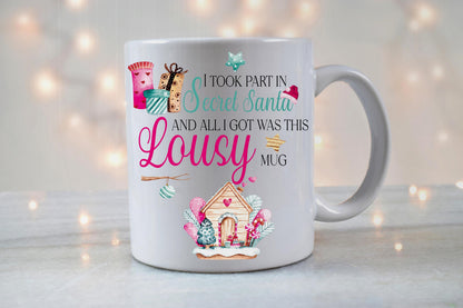 Funny Christmas Mug | Secret Santa Gift | Novelty Office Gift